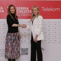 Nacionalna platforma Srbija stvara i Telekom Srbija započele stratešku saradnju SERBIA CREATES SCREEN