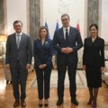 Predsednik Vučić ugostio prvu damu Ukrajine Sa Olenom Zelenskom o jačanju veza dve države