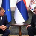Vučić nakon sastanka sa Dodikom: Srbija i Srpska će se 23. maja zajednički boriti za istinu, ponos i dostojanstvo