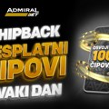 Besplatni čipovi vas čekaju svakog dana. Zadržite svoje mesto za stolom, jer u AdmiralBetu igra se nastavlja!