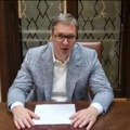 Vučić se obratio građanima iz Predsedništva: Samo ujedinjeni možemo napred