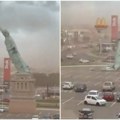 Pala replika Kipa slobode u Brazilu: Skulpturu visoku 24 metra oborili jaki vetrovi (VIDEO)