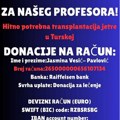 Učenici prikupljaju pomoć za profesora kojem je potrebna hitna tranplantacija jetre