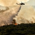 Grčka: Treći dan borbe sa požarima u zapadnoj Atiki, Lutrakiju i na Rodosu
