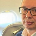 Vučić otputovao za Njujork: Nisam ni poleteo, već mi nedostaje Srbija