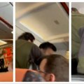 Sedi dole, pi*** ti materina! Srbin savladao putnika u avionu koji je urlao da ima bombu, objavljen dramatičan snimak (video)