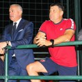 Neviđena situacija pre početka meča Zvezda - Leh: Arnautović, Terzić, Milojević i Kanga zajedno na "šipci"