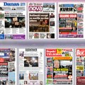 Naslovne strane sutrašnjih novina: Prelistavanje štampe za sredu, 18. februar 2026. godine