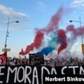 'Srbija protiv nasilja' u Novom Sadu: blokada mosta i poruke protiv vlasti