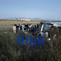 Jeziva nesreća u blizini Soluna, troje mrtvih: Lančani sudar dva vozila i autobusa niških registarskih oznaka (FOTO)(VIDEO)