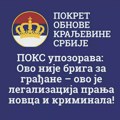 Pokret obnove Kraljevine Srbije (POKS) oštro je reagovao na predlog zakona „Svoj na svome“ Pokret obnove Kraljevine Srbije