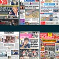 Naslovne strane sutrašnjih novina: Prelistavanje štampe za utorak, 24. mart 2026. godine
