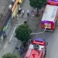 Planula prodavnica mobilnih telefona: Požar u Užicu (foto/video)