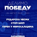 Studenti Lazarevca u petak dele „flajere pobede“ na tri lokacije