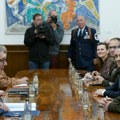 (Foto) Vučić na sastanku sa komadantom Nacionalne garde Ohaja