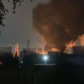 Masivan napad dronovima na Moskvu, gori skladište nafte