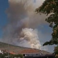 Vatromet izazvao požar iznad Trebinja! Brzom intervencijom vatrogasaca sprečena katastrofa