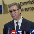 Вучић после радне вечере у Бриселу: Задовољан сам током и тоном разговора са Фон дер Лајен и Коштом