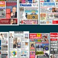 Naslovne strane današnjih novina: Prelistavanje štampe za nedelju, 21. decembar 2025. godine
