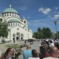 Časni pojas Presvete Bogorodice ostaje u hramu Svetog Save do petka, 5. juna
