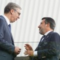 Vučić dočekao italijanskog ministra Salvinija, u toku sastanak dve delegacije