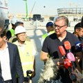Vučić na EXPO gradilištu sa Li Mingom: Imamo tri i po meseca do predaje ključeva, moramo da ubrzamo sve
