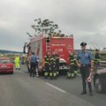 Stravičan prizor kod Trsta: Unakaženo telo muškarca obešeno nasred auto-puta! Vidljivi znakovi mučenja (video)