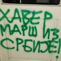 Jezivi grafiti u centru Beograda