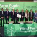 Potpisan ugovor za vetropark "Pupin" – strujom će snabdevati oko 40.000 domaćinstava