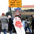 Studenti ispred policijske stanice u Novom Sadu: Traže oslobađanje čoveka za koga tvrde da ih je branio tokom blokade