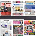 Naslovne strane sutrašnjih novina: Prelistavanje štampe za subotu, 2. avgust 2025. godine