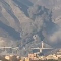 (Video) Ovo je trenutak kada je raketa razorila najviši most na Bliskom istoku! Objavljen jeziv snimak napada, ima i poginulih