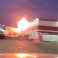 (Video) Kiša dronova na jugu Rusije Buknuo požar, stanari evakuisani, među povređenima i deca