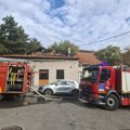 Povređen dok je gasio vatru: Zbog cigarete buknuo požar na Bežaniji, zgrada evakuisana!