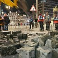 FOTO Počelo vađenje kocki na Trgu republike: Obustavljen saobraćaj sve do ponedeljka