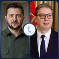 Predsednik Vučić sa Zelenskim telefonskim putem: "Dobar i otvoren razgovor o evropskom putu Srbije i Ukrajine"