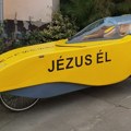Ernest Satler iz Kikinde napravio velomobil