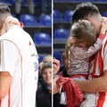 Dirljiva scena posle utakmice Zvezde: Nikola Kalinić zagrlio ćerku u Pioniru