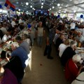 Petković: Više od 350 Srba sa KiM došlo do Oplanića da podrže Vučića