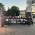Održan protest protiv nasilja u Sremskoj Mitrovici