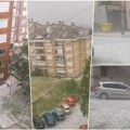 Olujno nevreme tuče po Srbiji: Meštani kažu "stigla zima usred juna" - od beline se ne vidi prst pred okom (video)