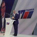 SNS u Zrenjaninu obeležava 17 godina postojanja, obraća se Vučić
