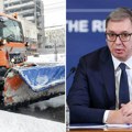 "Bićete smenjeni ako opet ne budete spremni za sneg": Vučić poručio nadležnima da se pripreme za novi ledeni talas