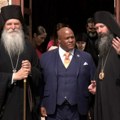 Patrijarh Porfirije i pastor Berns stigli u manastir Gračanica