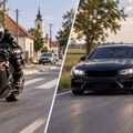 (Video) Presretači zaustavili dvojicu nasilnih vozača: Motociklom kroz naselje jurio 185, a BMV-om ka Subotici čak 211 na sat…