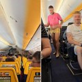 Mladoženja u vrućim pantalonicama i tangama: Stajling koji je nasmejao sve putnike u avionu