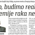 Jeste li spremni da sučelimo argumente, profesore Radovanoviću?