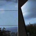 Grmljavinsko nevreme se obrušilo na komšije: Dve morske pijavice pravile haos po crnogorskom primorju (Video)