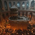 Hiljade vernika na ceremoniji Blagodatnog ognja u Jerusalimu uz pojačane mere bezbednosti