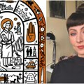 Žitijske ikone pretvara u strip: „To je moja kreativna jeres“, kaže umetnica i ilustratorka